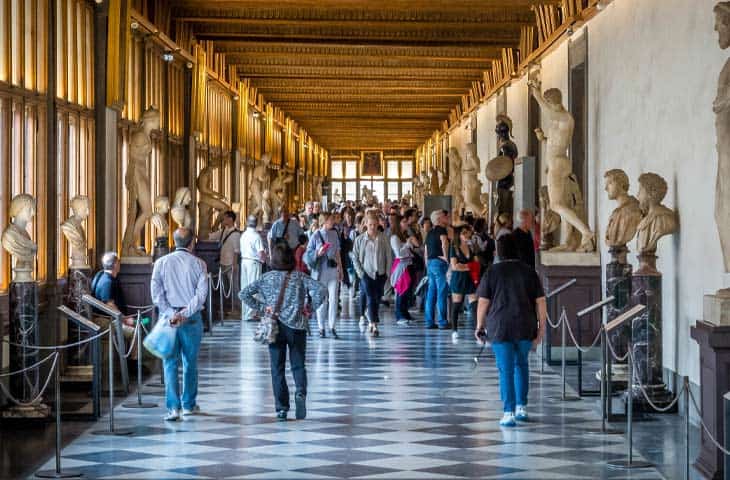 must see artworks in the Uffizi Gallery Florence
