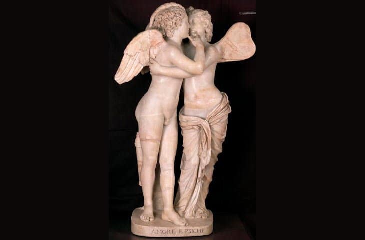 Cupid and Psyche -  Uffizi Gallery Florence