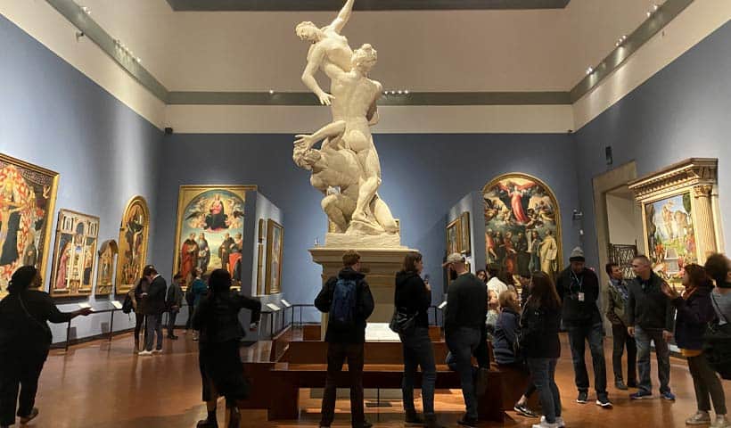 Accademia Gallery and Walking Semi-private Tour